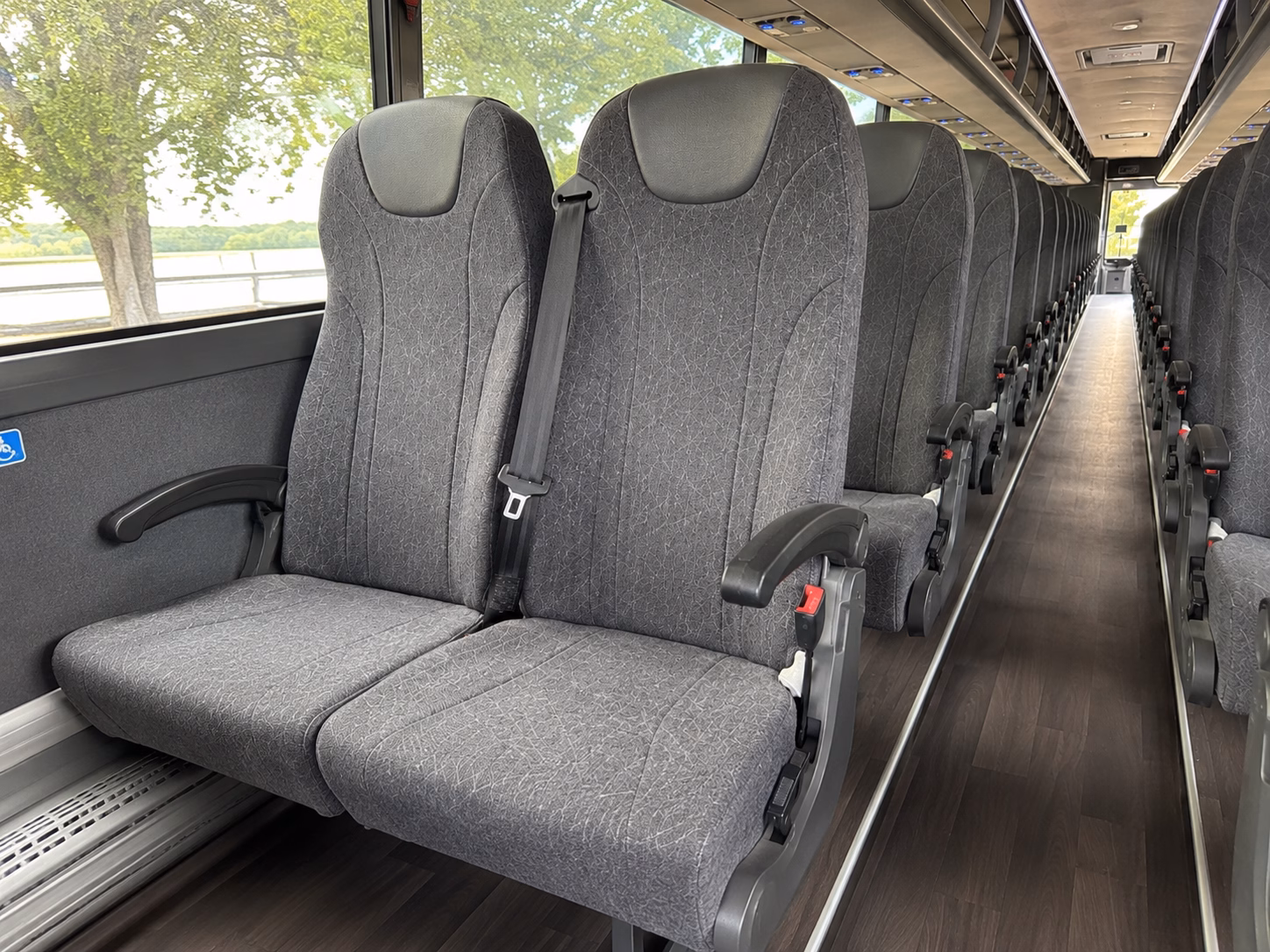 leander concert transportation onboard seating