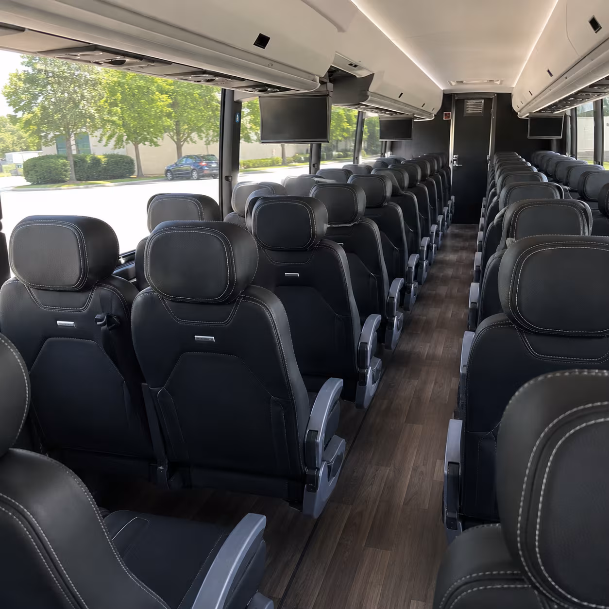 leander corporate event transportation onboard seating