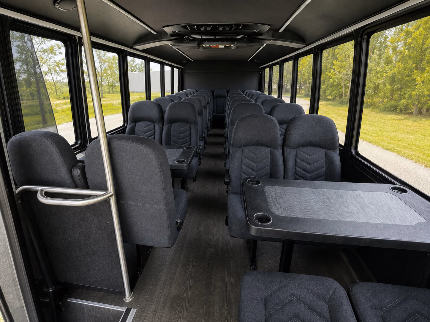 leander school event transportation onboard seating